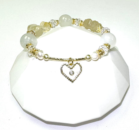 Timeless Gold - Snoopy floral Alashan Carving