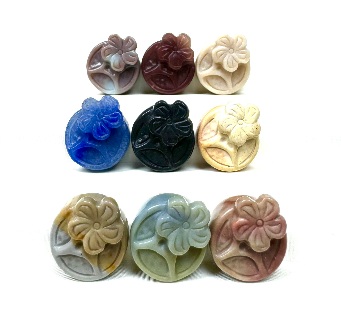 Chinese coin and flower (有钱花)