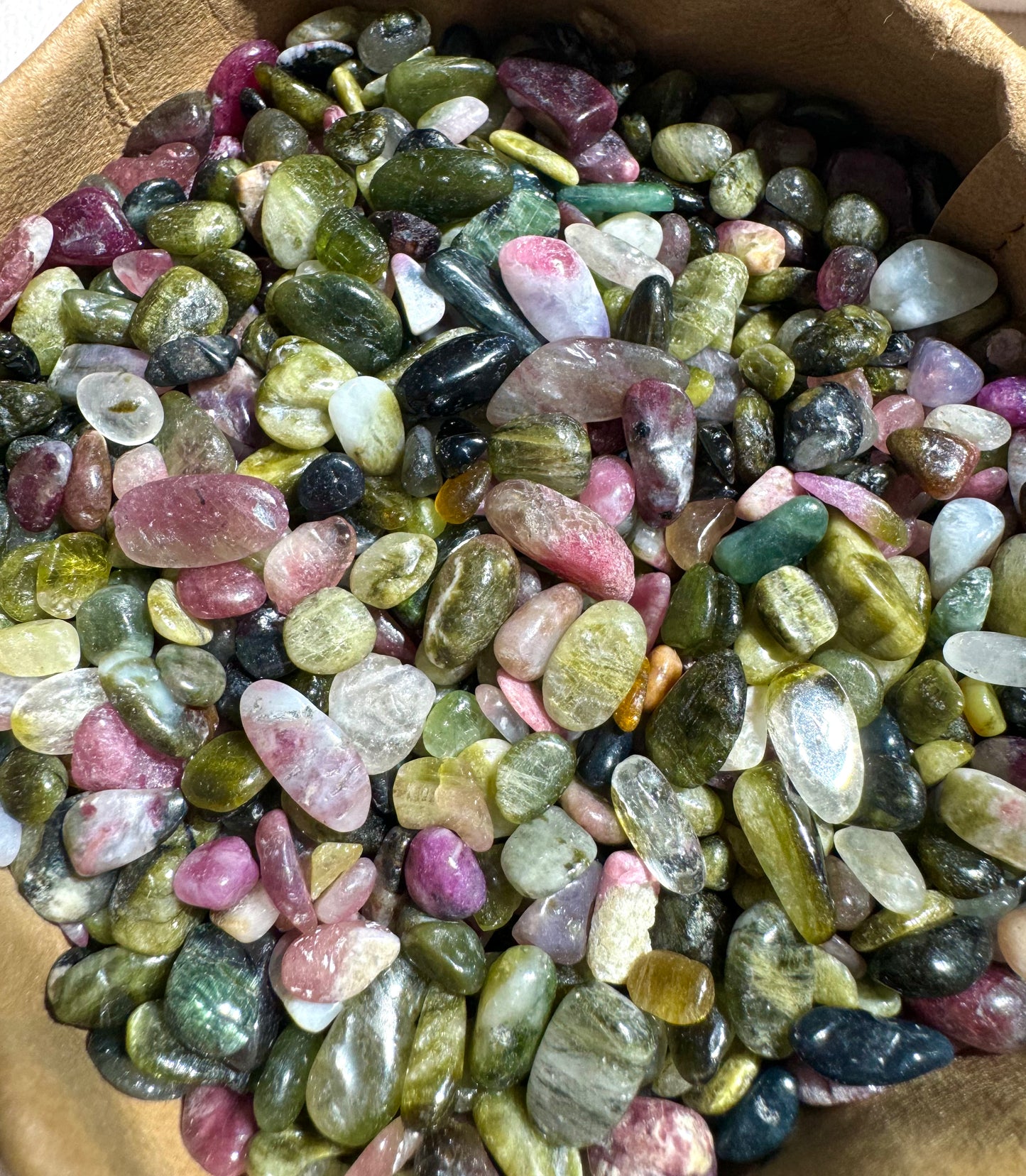 Premium Rainbow Tourmaline chips