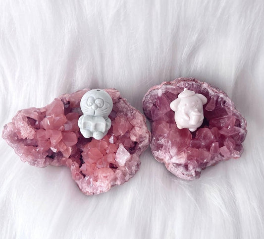 Pink Amethyst Geode Cluster(Brazil)