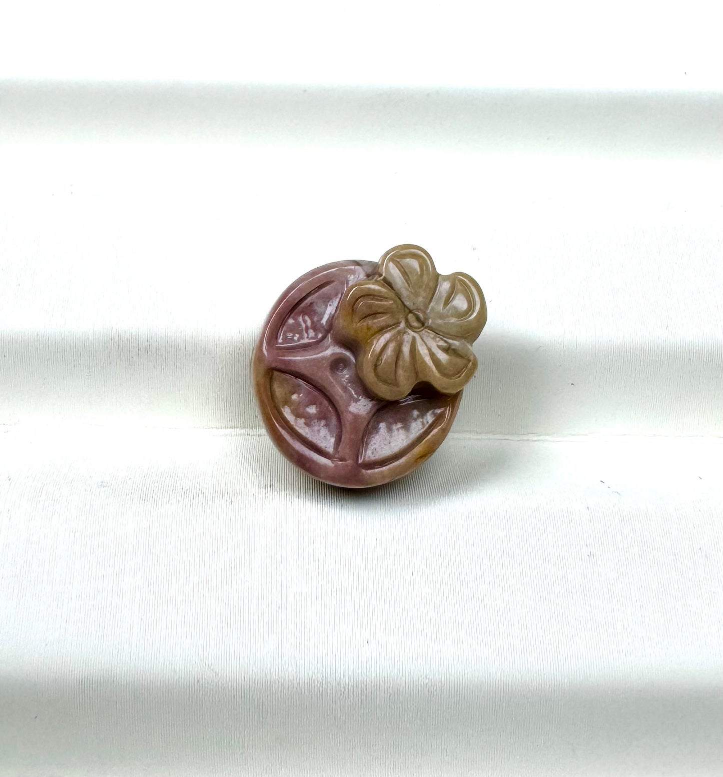 Chinese coin and flower (有钱花）