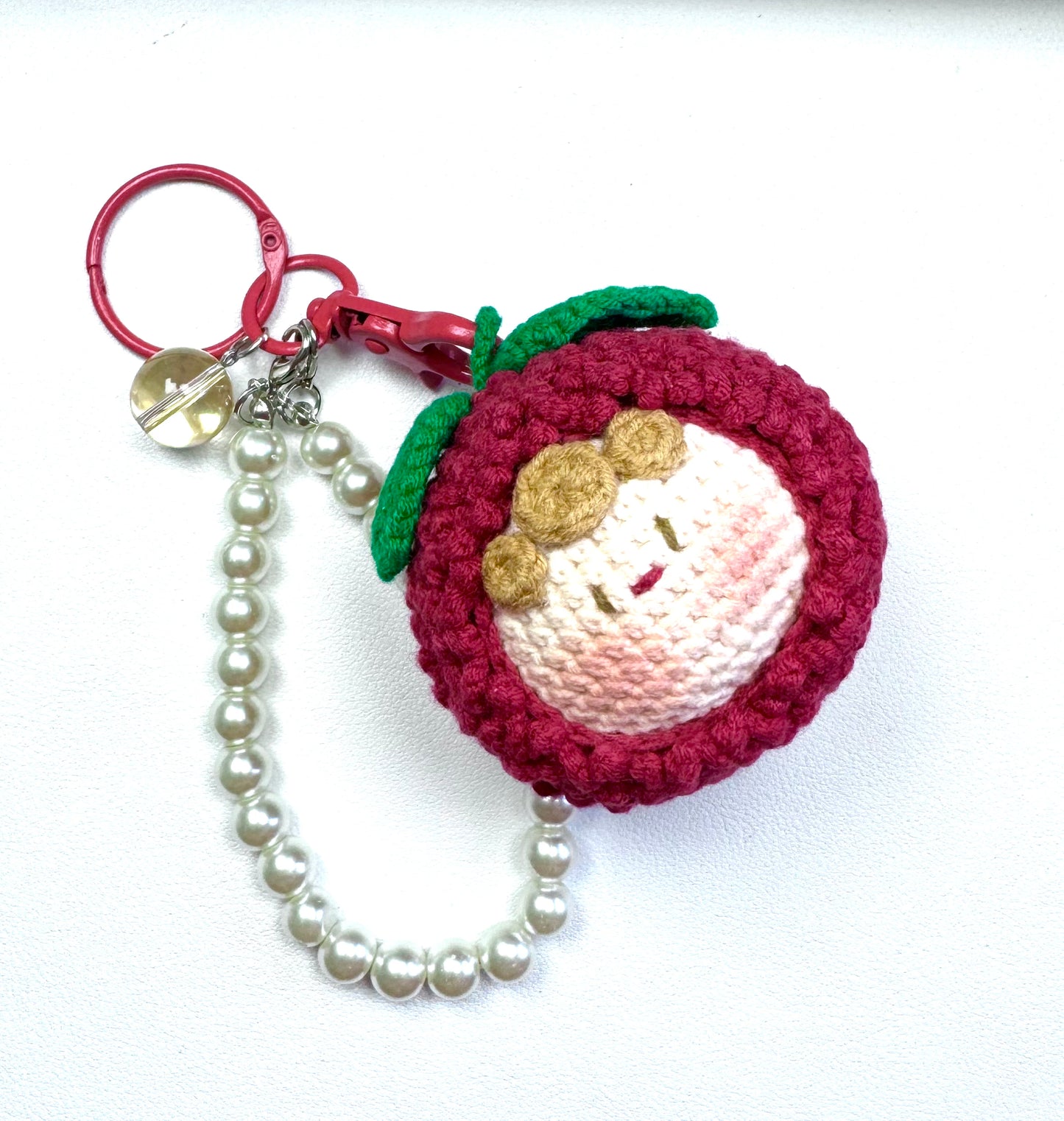 Crotchet Lychee Crystal Charm