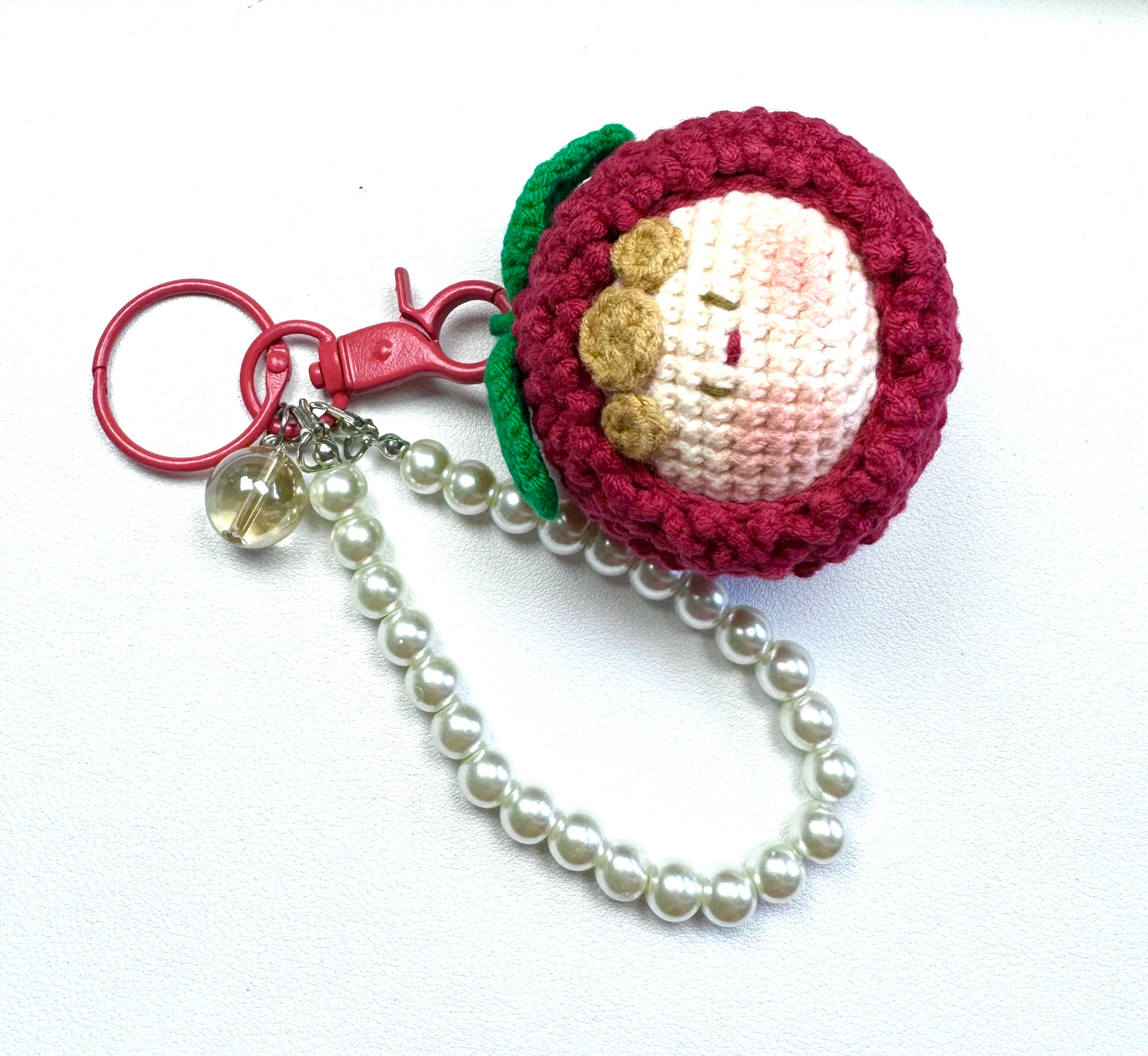 Crotchet Lychee Crystal Charm