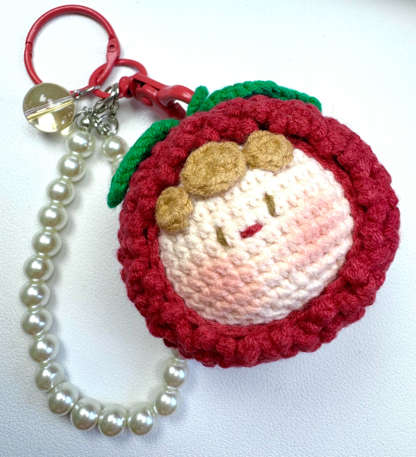 Crotchet Lychee Crystal Charm